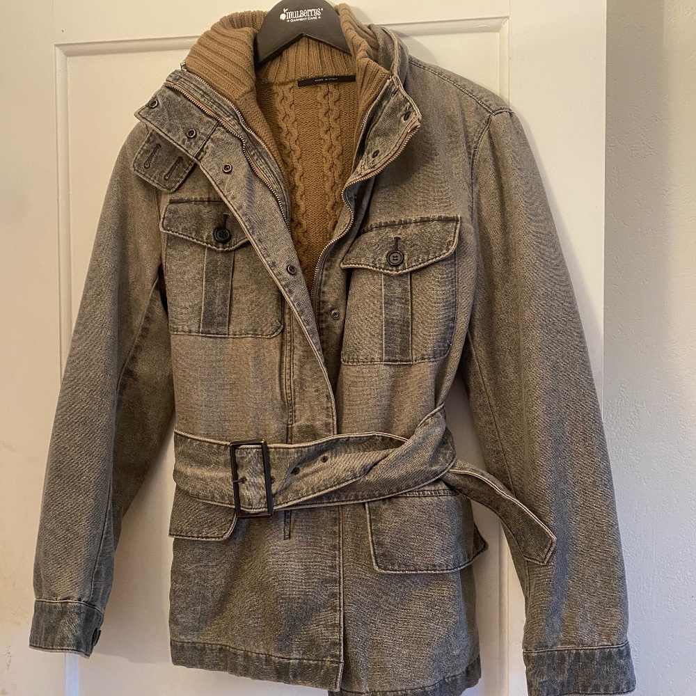 Vintage CP Company Women's Jean Coat with Wool Liner (removable)